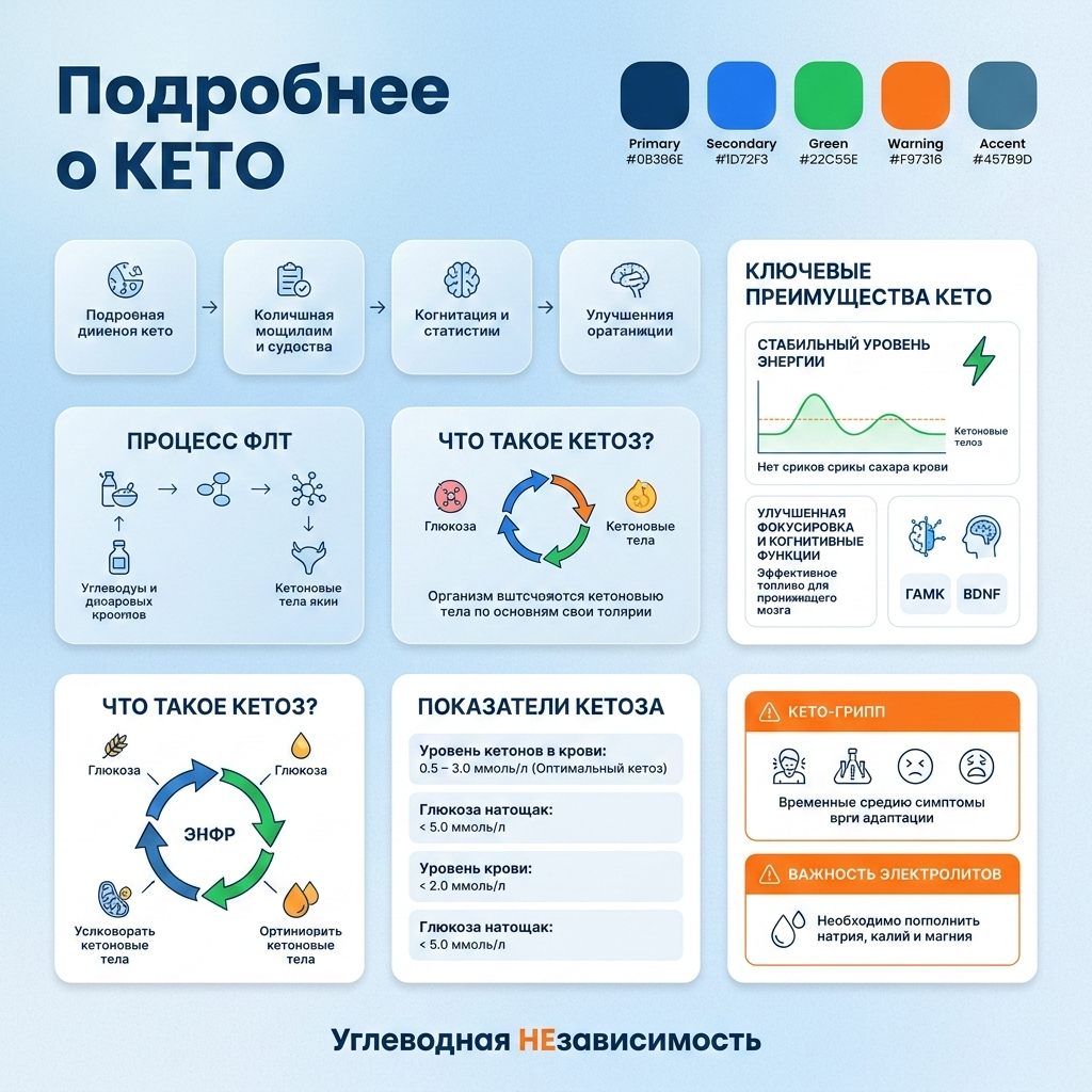 Инфографика: Подробнее о КЕТО