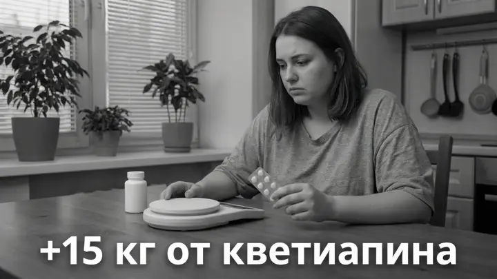+15 кг от кветиапина: почему психиатрические препараты ломают метаболизм — и что реально помогает