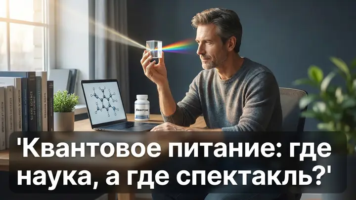 Квантовое питание: расследование — где наука, а где маркетинговый спектакль