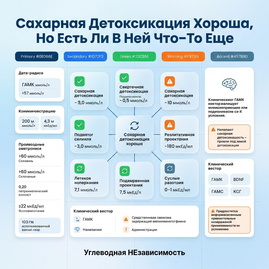 Инфографика: Сахарная Детоксикация Хороша, Но Есть Ли В Ней Что–То Еще