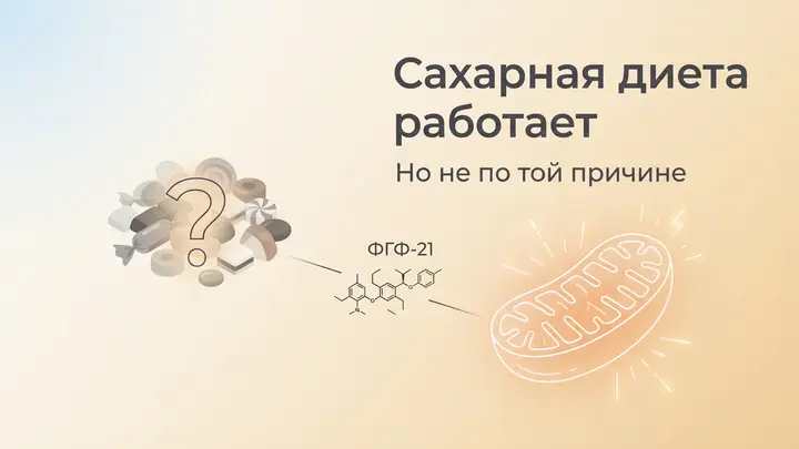 Сахарная диета работает — но совсем не по той причине, о которой думают