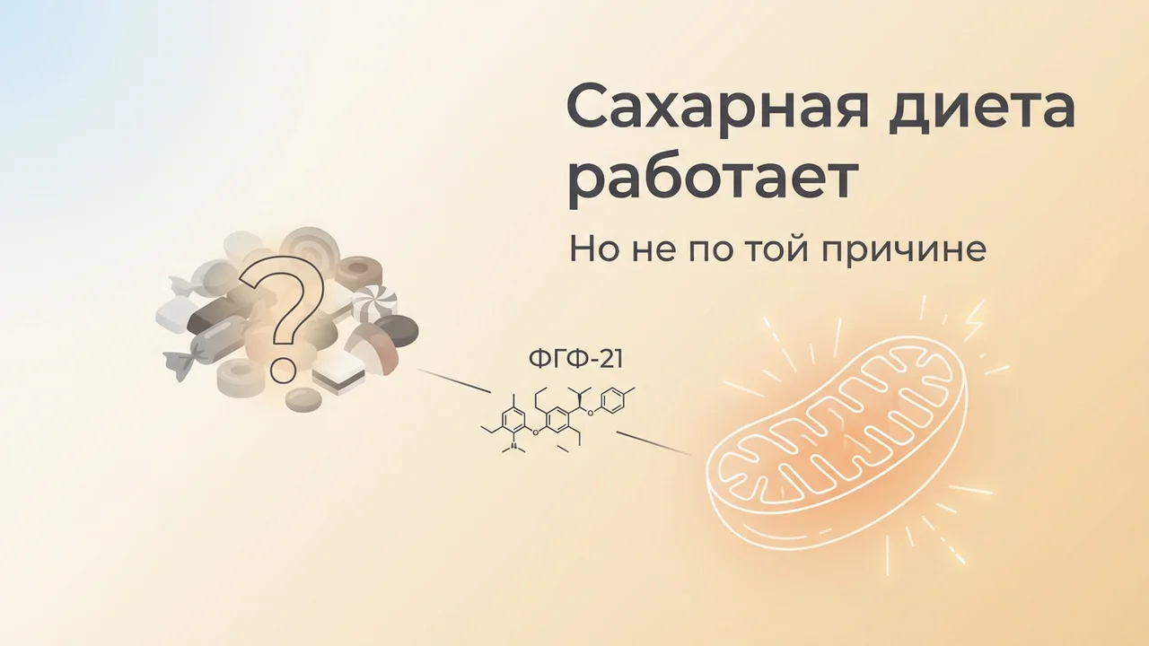 Сахарная диета работает — но совсем не по той причине, о которой думают