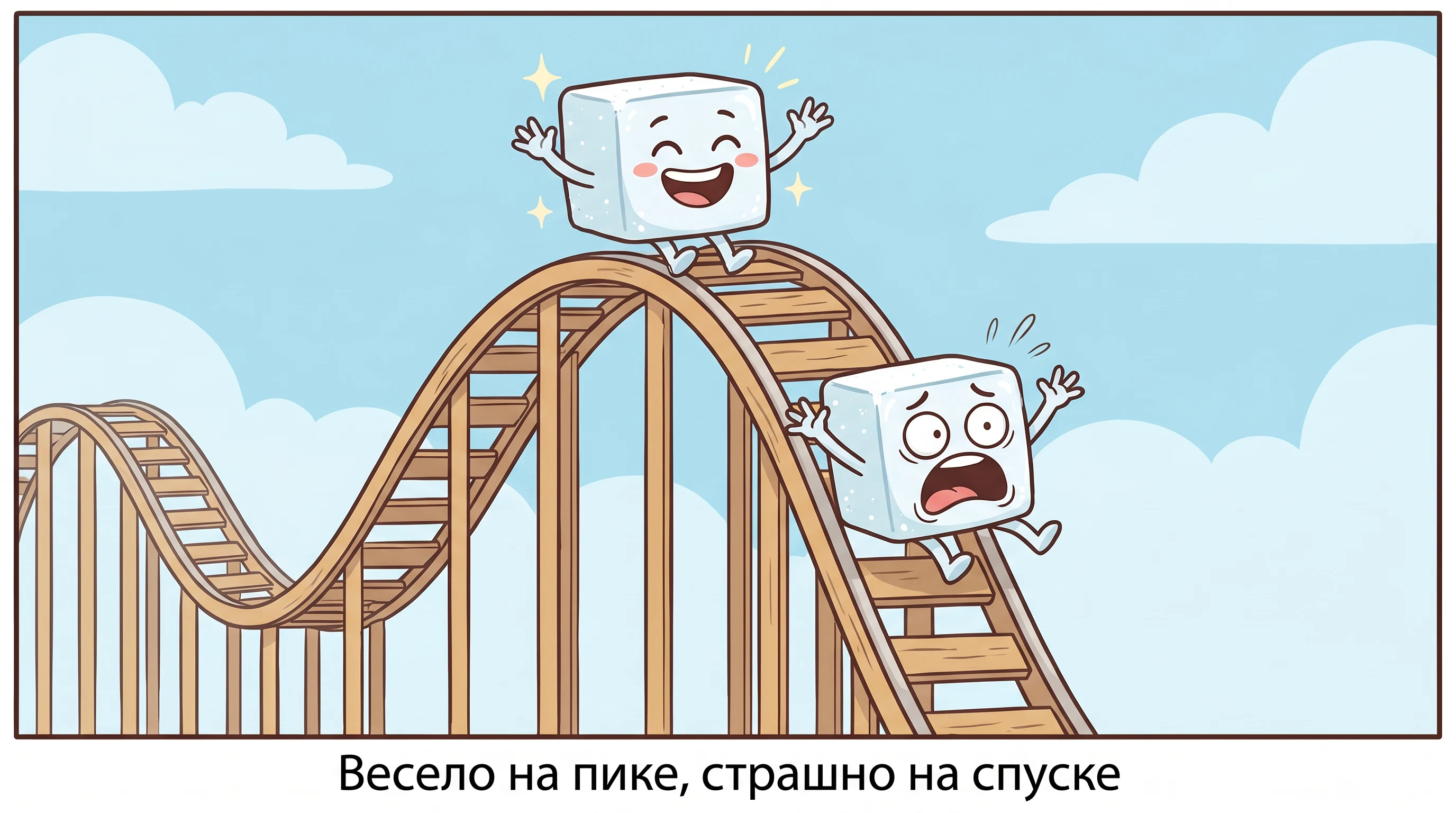 Сахар на американских горках: весело на пике, страшно на спуске