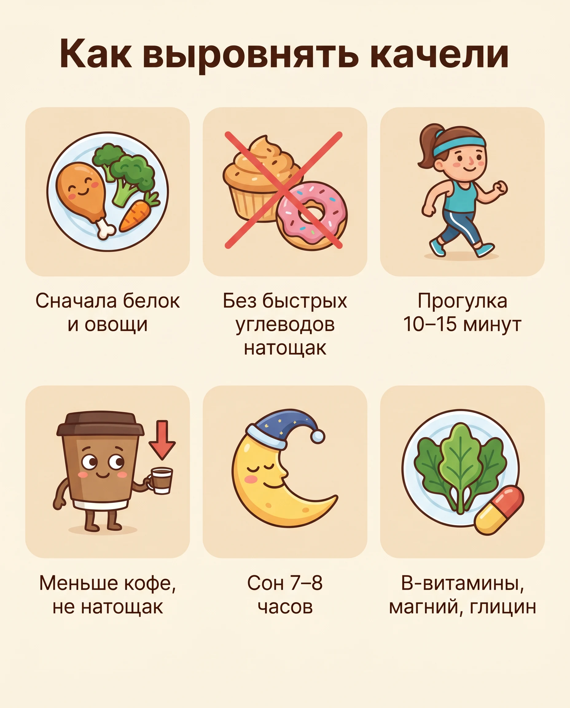 Как выровнять качели: план из шагов