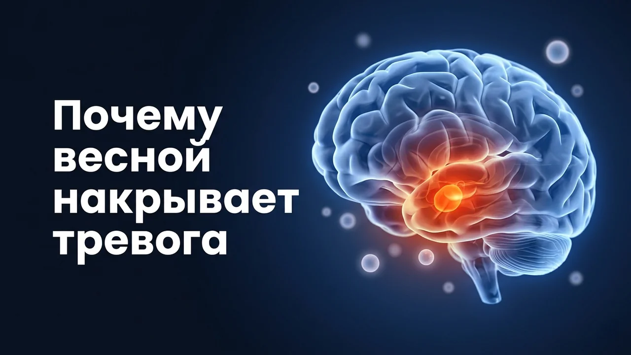 Почему весной накрывает тревога — и причём тут воспаление