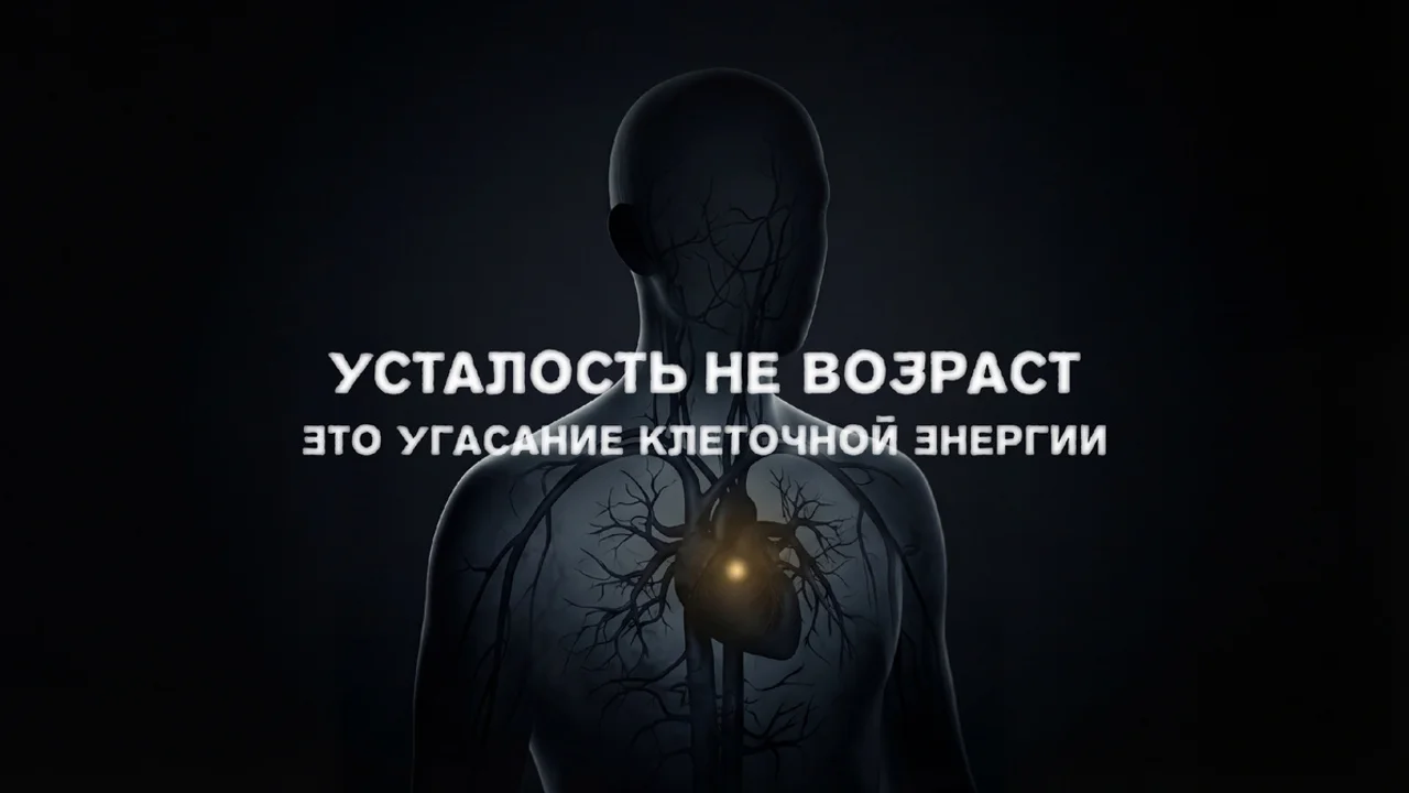 Усталость — это не просто возраст. Это угасание клеточной энергии