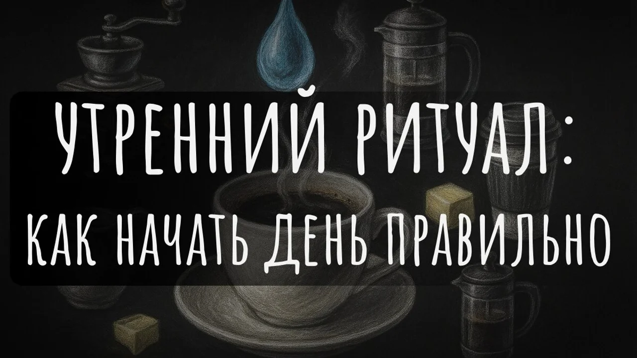 Утренний ритуал: как начать день правильно