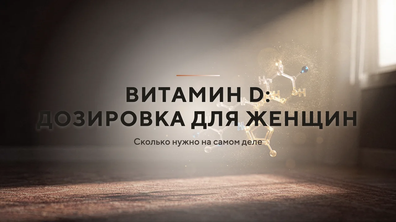 Витамин D: дозировка для женщин — сколько нужно на самом деле