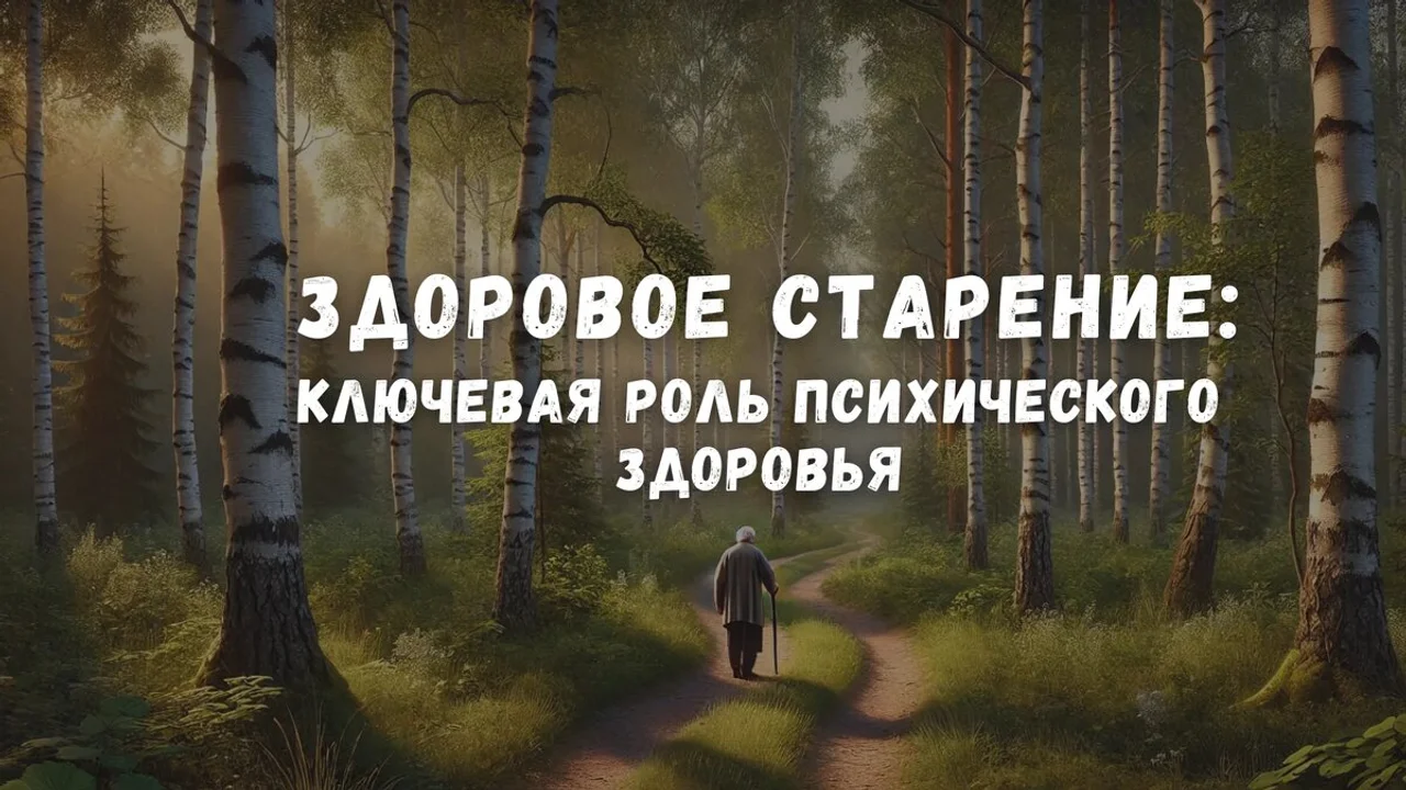 Здоровое старение: ключевая роль психического здоровья