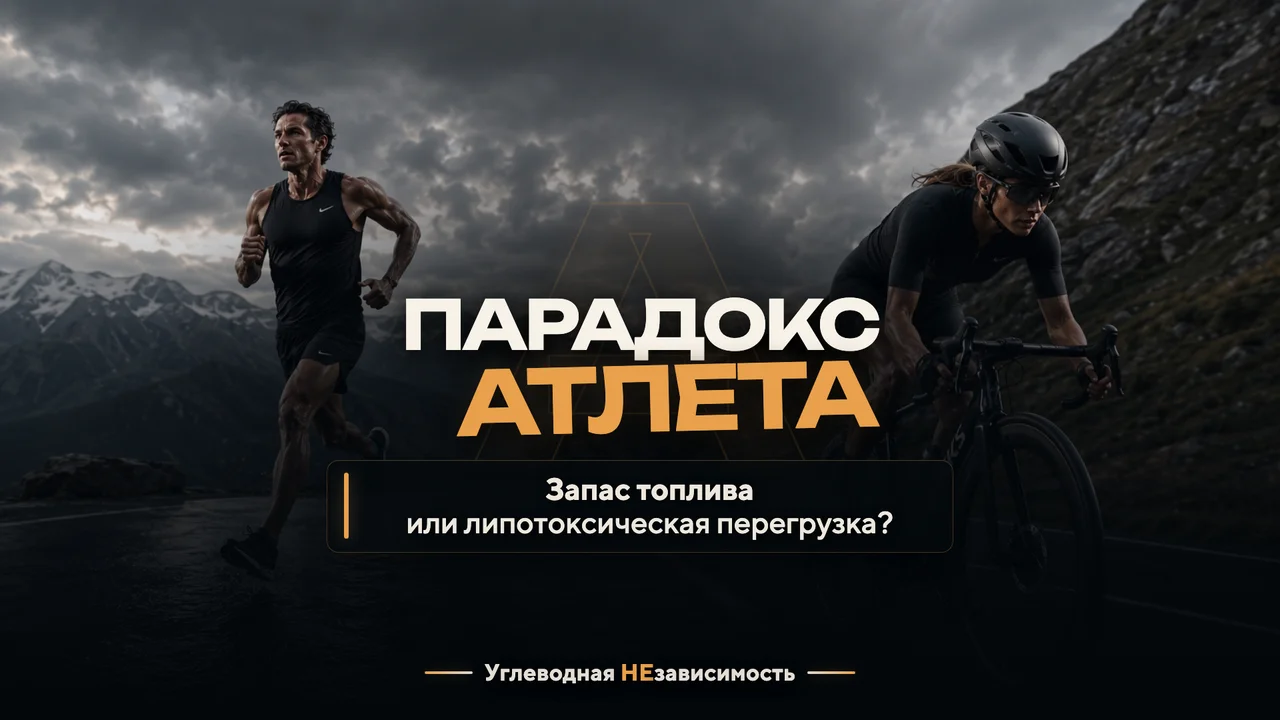 Парадокс атлета: что отличает запас топлива в мышце от липотоксической перегрузки