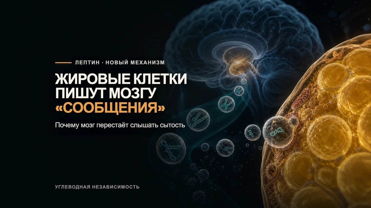 Жировые клетки пишут мозгу: почему он перестаёт слышать сытость