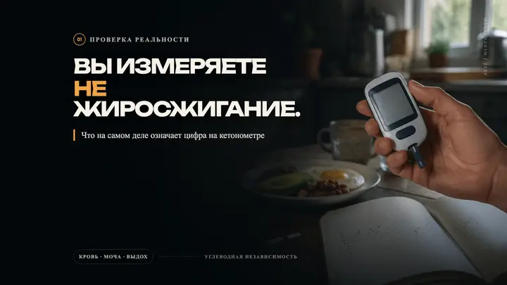 Кетоны — не цель: как читать цифры без самообмана
