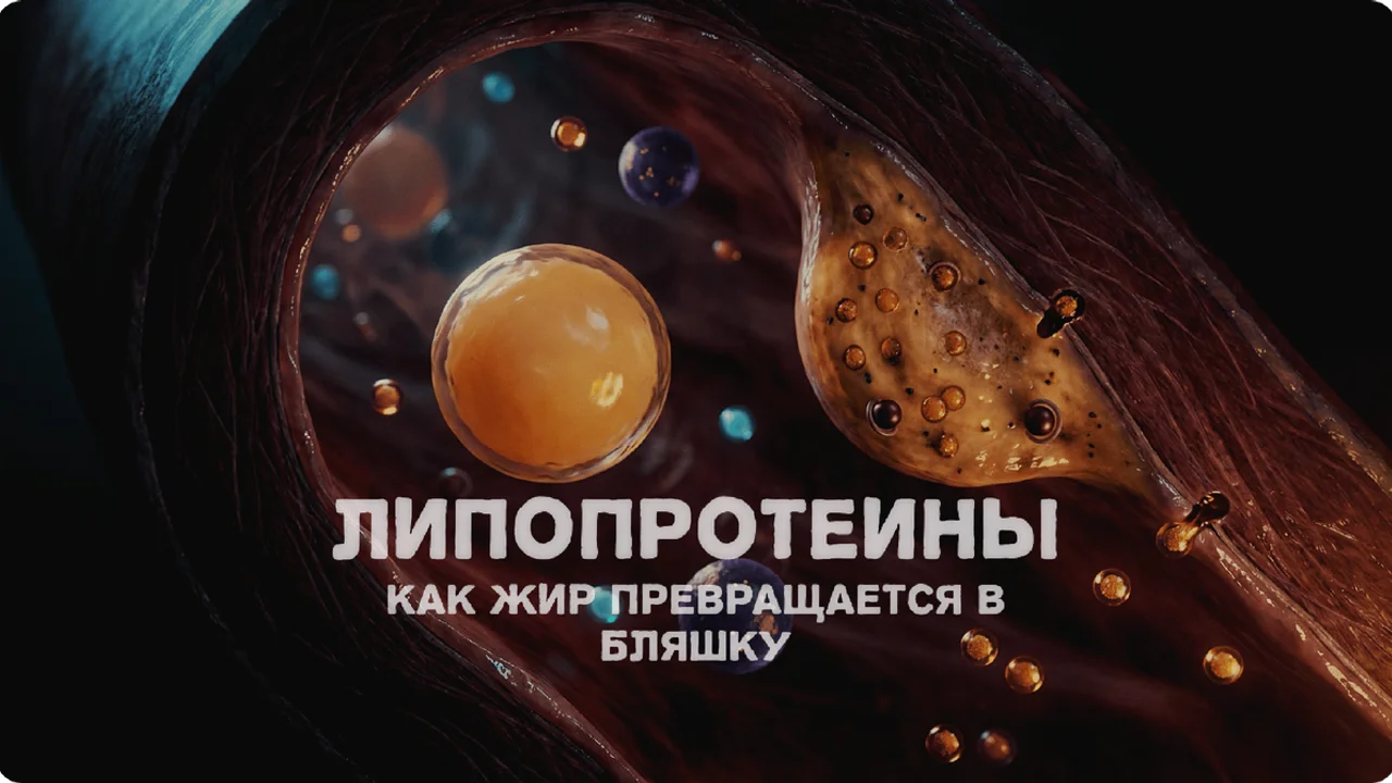 Липопротеины и пути их движения: как жир превращается в бляшку